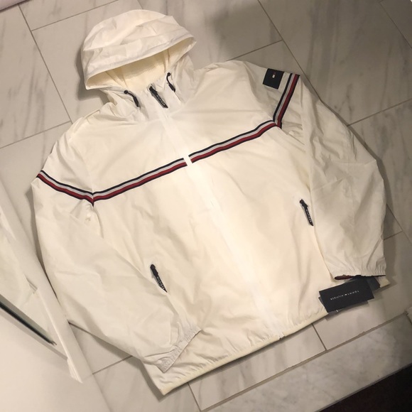 Men’s Tommy Hilfiger Full Zip Windbreaker Jacket - Picture 2 of 4